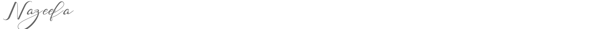 Nazeefa nazeefa-demo.ttf font preview
