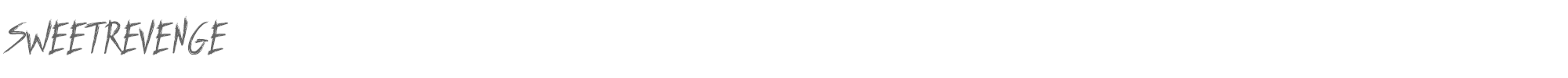 Sweet Revenge SWEET_REVENGE.otf font preview