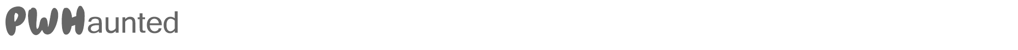 PW Haunted PWHaunted.ttf font preview