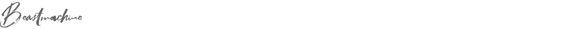 Beastmachine Beastmachine.ttf font preview