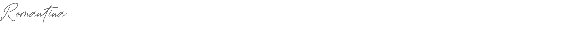 Romantina Romantina.ttf font preview