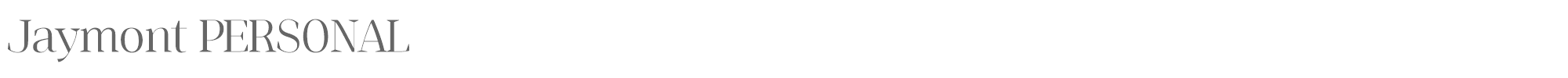 Jaymont JaymontLi_PERSONAL_USE.ttf font preview