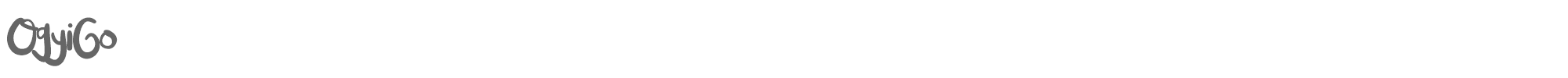 OgyiGo OGYIGO.ttf font preview
