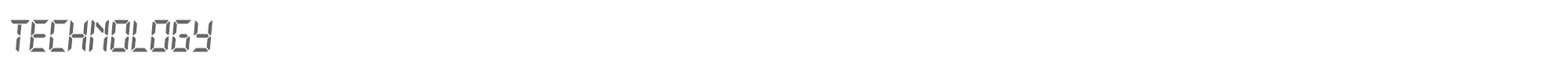 Technology Technology-Italic.ttf font preview