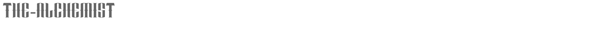 The Alchemist The-Alchemist-regular.otf font preview