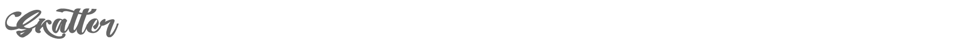 Skatter Skatter.ttf font preview