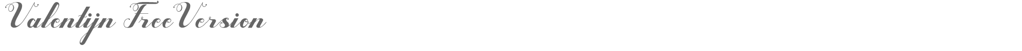 Valentijn Valentijn-FreeVersion.ttf font preview