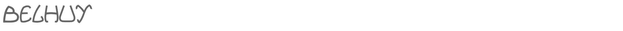 Bellhuy 1891 Bellhuy1891.ttf font preview