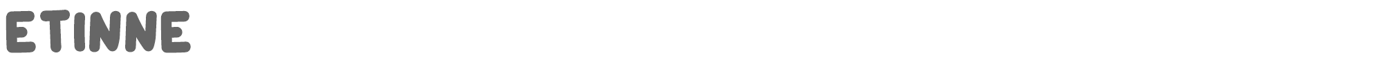 Etienne ETIENNE.otf font preview
