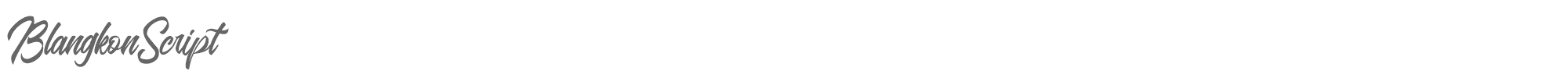 Blangkon Script BlangkonScript.otf font preview
