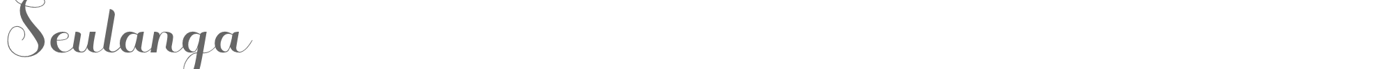 Seulanga Seulanga.otf font preview