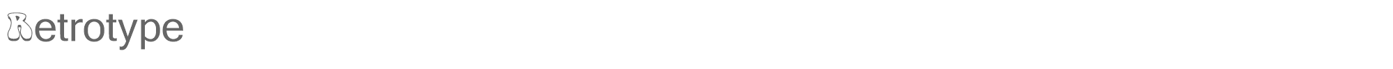 Retrotype Retrotype.ttf font preview