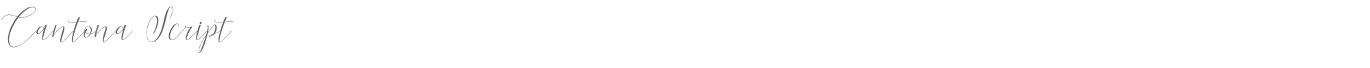 Cantona Script CantonaScript_PERSONAL_USE.ttf font preview