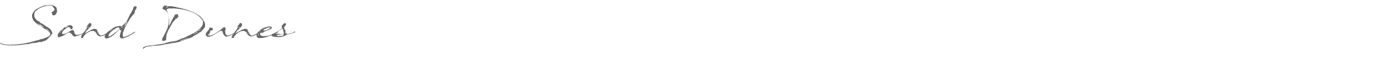 Sand Dunes Sand_Dunes.otf font preview