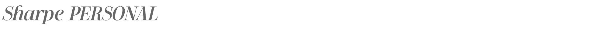 Sharpe SharpeMeIt_PERSONAL.ttf font preview