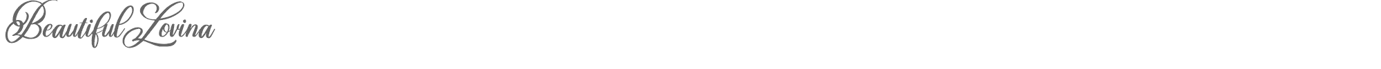Beautiful Lovina BeautifulLovina-Regular.ttf font preview