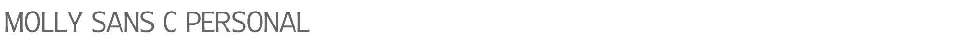 Molly Sans MollySansC-Li_PERSONAL.ttf font preview