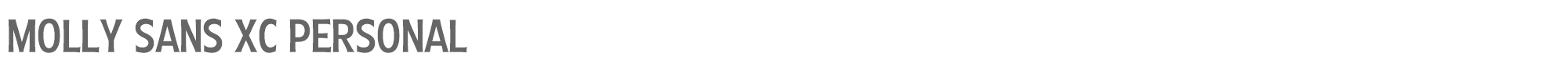 Molly Sans MollySansXC-Me_PERSONAL.ttf font preview