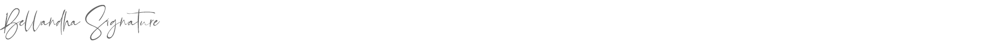 Bellandha Signature BellandhaSignature.ttf font preview