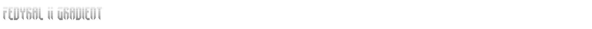 Fedyral II fedyral2grad.ttf font preview