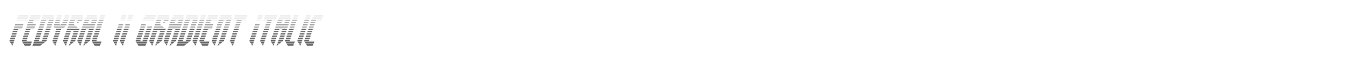 Fedyral II fedyral2gradital.ttf font preview