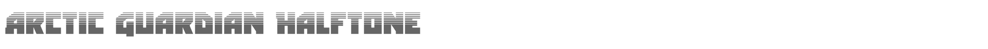 Arctic Guardian arcticguardianhalf.ttf font preview