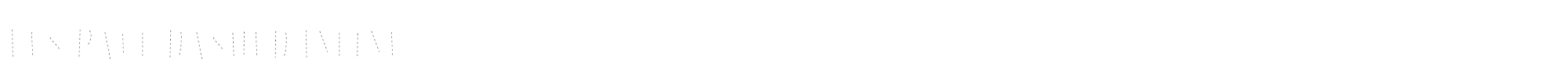 Sample characters Les Paul Font