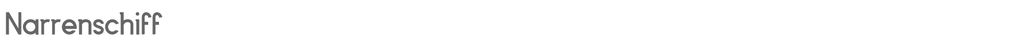 Narrenschiff Narrenschiff-Regular.otf font preview