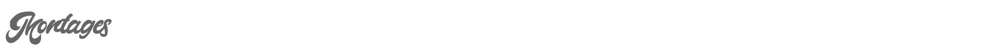 Sample characters Montages Font