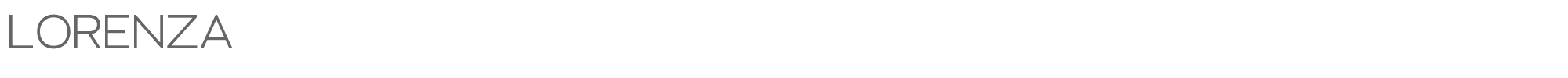 Sample characters Lorenza Font