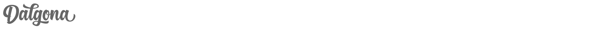 Dalgona Dalgona.otf font preview