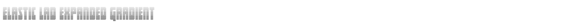 Elastic Lad elasticladexpandgrad.ttf font preview