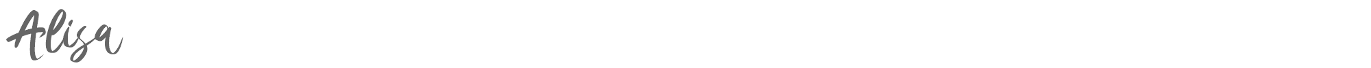 Alisa Alisa_DEMO.otf font preview