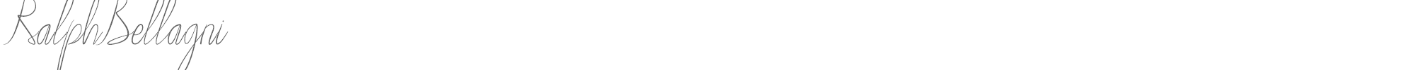 Ralph Bellagni RalphBellagni-Script.ttf font preview