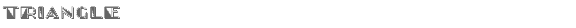 Triangle Triangle.ttf font preview
