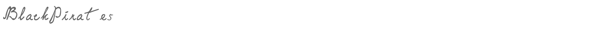 Black Pirates BlackPirates.otf font preview
