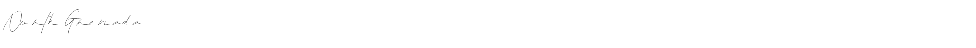North Grenada NorthGrenada-Regular.ttf font preview