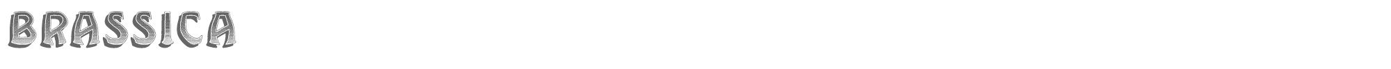 Brassica Brassica.ttf font preview