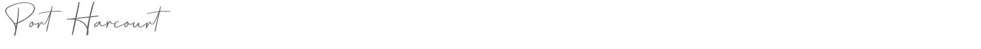 Port Harcourt PortHarcourtFree.ttf font preview
