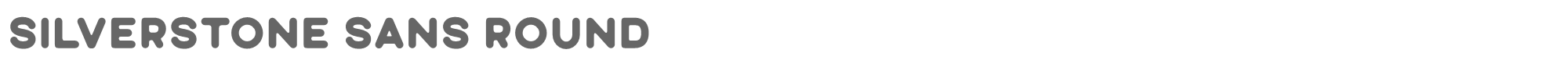 Silverstone Sans Silverstone-Sans-Round.otf font preview