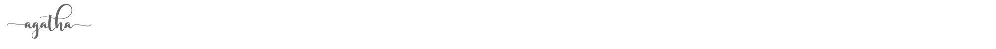 Agatha agatha.otf font preview