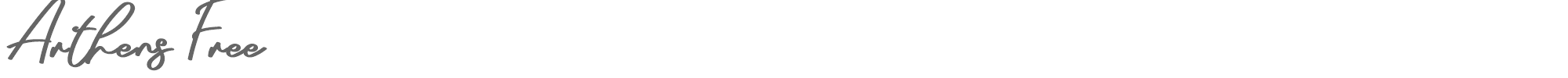 Arthens ArthensFree.ttf font preview