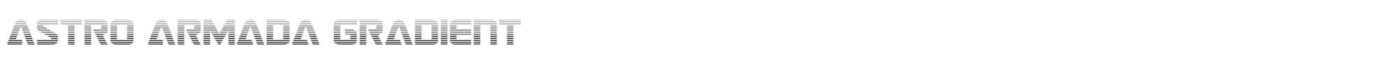 Astro Armada astroarmadagrad.ttf font preview