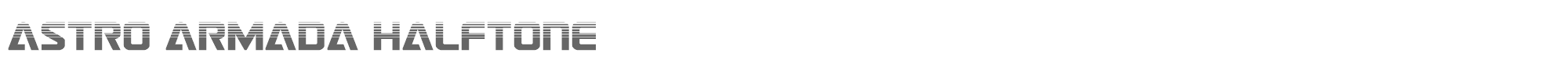 Astro Armada astroarmadahalf.ttf font preview