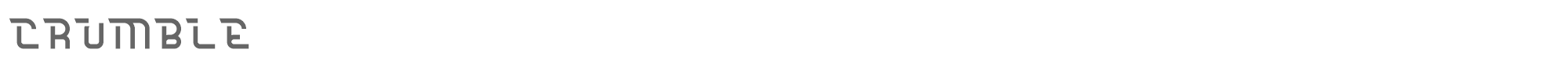 Sample characters Crumble Font