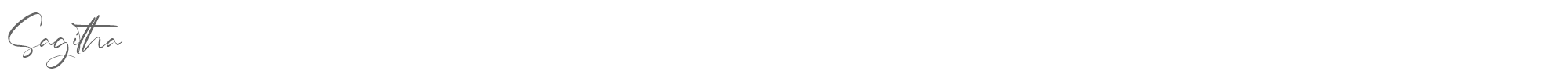 Sagitha Sagitha.ttf font preview