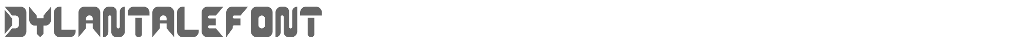 Dylantale Font DylanTaleTitleFont.ttf font preview
