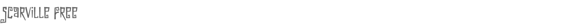Scarville Scarville-Free.otf font preview
