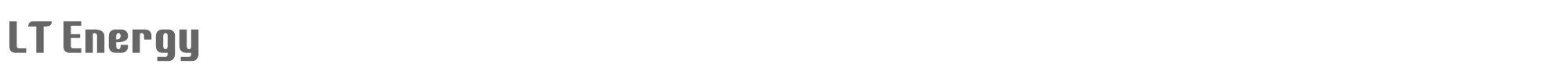 Sample characters LT Energy Font