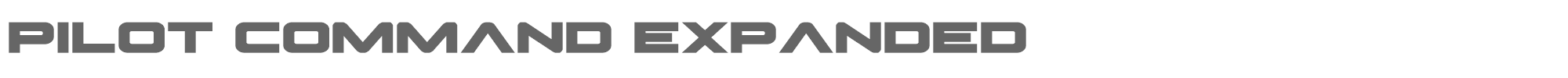 Pilot Command pilotcommandexpand.ttf font preview